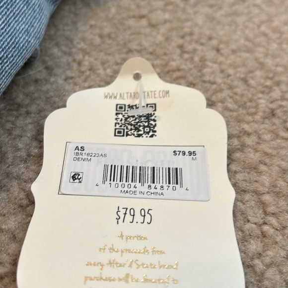 NWT Altard state denim romper - Picture 5 of 6